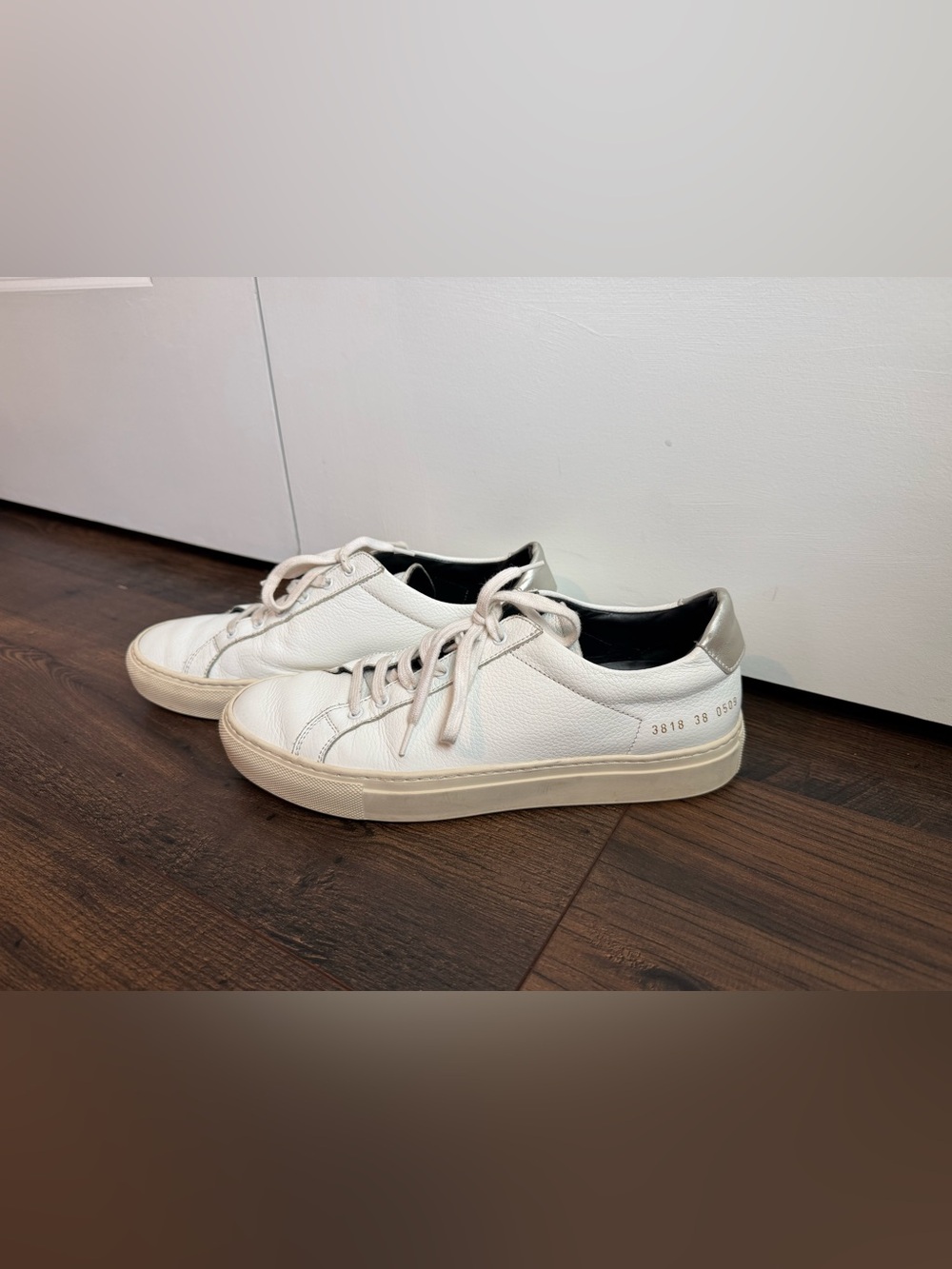Woman By Common Projects Achilles Retro Low Sneakers Size 38EU